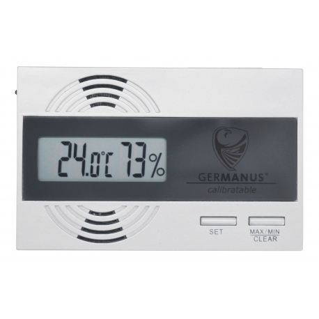 Calibratable GERMANUS Digital Humidor Hygrometer