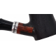 GERMANUS Pipe No. 17 with Meerschaum Inlay - self standing - Sand - Made in Italy