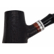 GERMANUS Pipe No. 17 with Meerschaum Inlay - self standing - Sand - Made in Italy