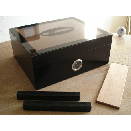 Black Beauty Humidor für Zigarren