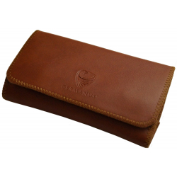 GERMANUS Tobacco Pouch - Art Leather Classic small - tan