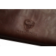 GERMANUS Tobacco Pouch - Art Leather Classic large - brown