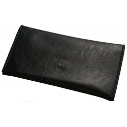 GERMANUS Tobacco Pouch - Art Leather Classic large - black