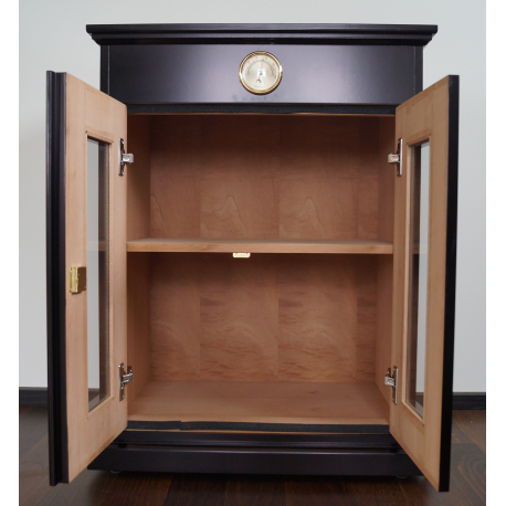 Germanus Cigar Humidor Cabinet Commode With Germanus Humidifier