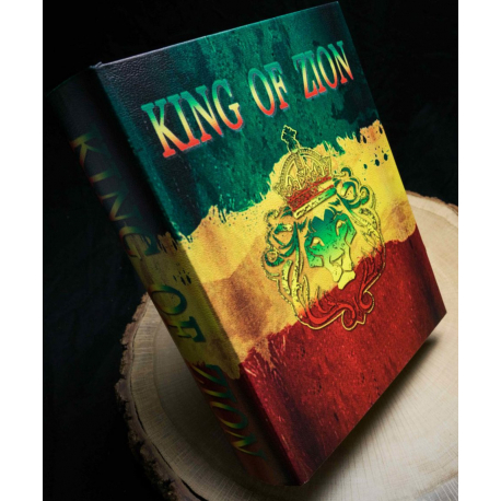 Kavatza Book Box "King of Zion" for all your Cigarette Rolling Equipment