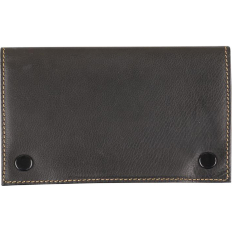 Special offer: Leather Tobacco Pouch - Model Leather 1 in Black - GERMANUS